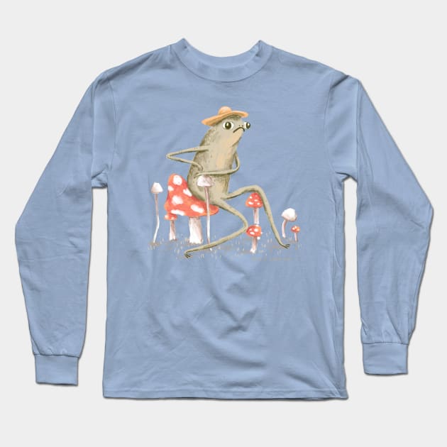 Awkward Toad Long Sleeve T-Shirt by Sophie Corrigan